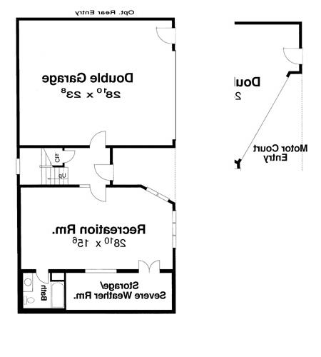 Ground Level image of KENSINGTON II-B House Plan